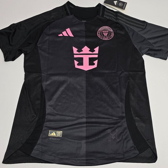 Messi Inter Miami Jersey #10 Gray and Black 24/25 - Picture 1 of 11